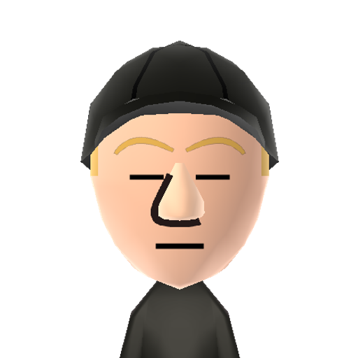Batter Mii character: From the game "Off" by Mortis Ghost.