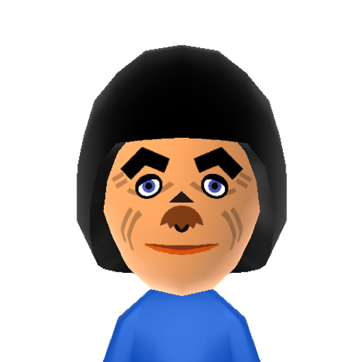 Scarecrow Mii character preview