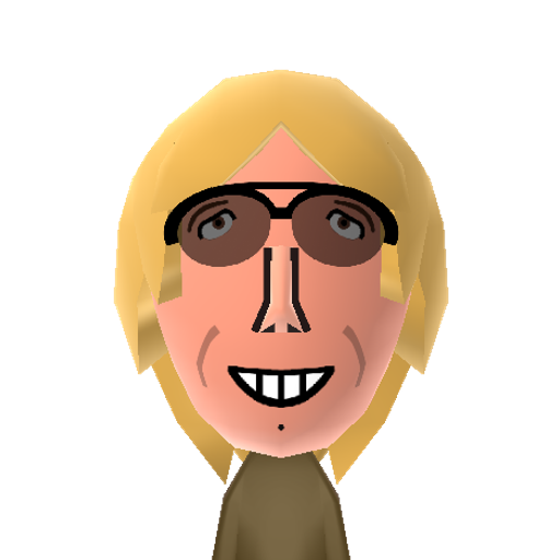 Tom Petty Mii character: Singer, songwriter, and musician. He's the frontman for Tom Petty and the Heartbreakers. Hit songs include "Free Fallin'", "Mary Jane's Last Dance", "You Don't Know How It Feels", and "American Girl".