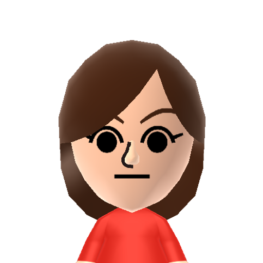 Mi Mii character: A wonky mii