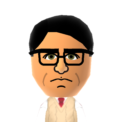 Cyril Mii character preview