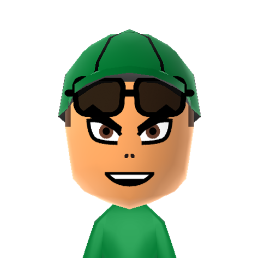 Vector Mii character preview
