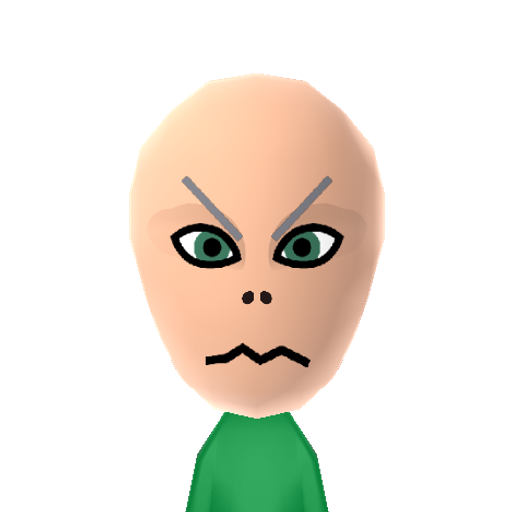 woldmort Mii character: Villain from the "Harry Potter" series.