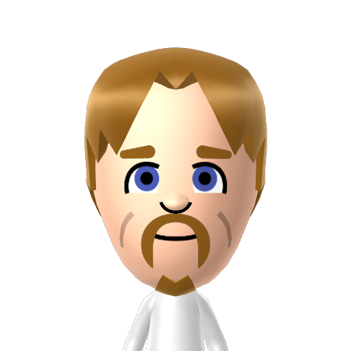 Robert Mii character: A Mii from Wii Sports Resort: Meme Squad, a mod for Wii Sports Resort