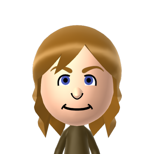 Rylee Mii character: A Mii from Edwin's CPU Modpack, a mod for Wii Sports Resort