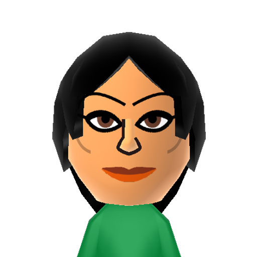 Danielle Mii character: A Mii from Preston's Custom Mii Modpack (WSR)