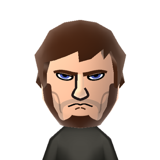 Snake Mii character preview