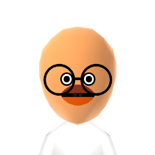 grandfathe Mii character: From the claymation series Pingu.