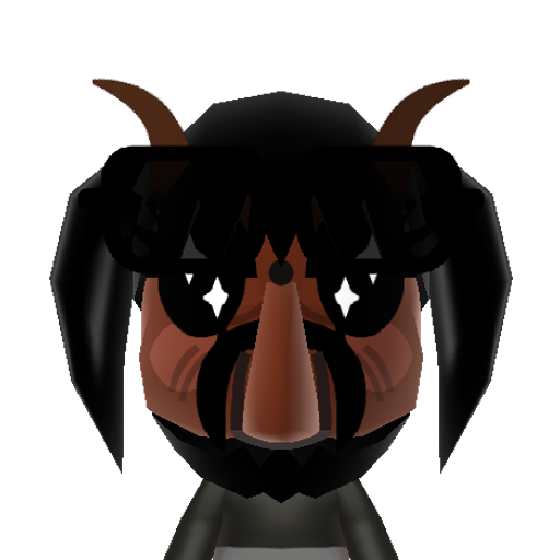Satan Mii character preview