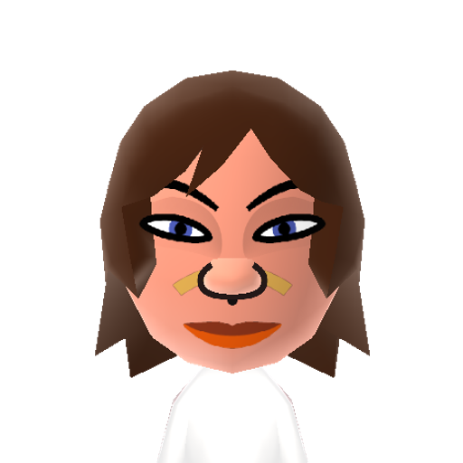 Colette Mii character preview