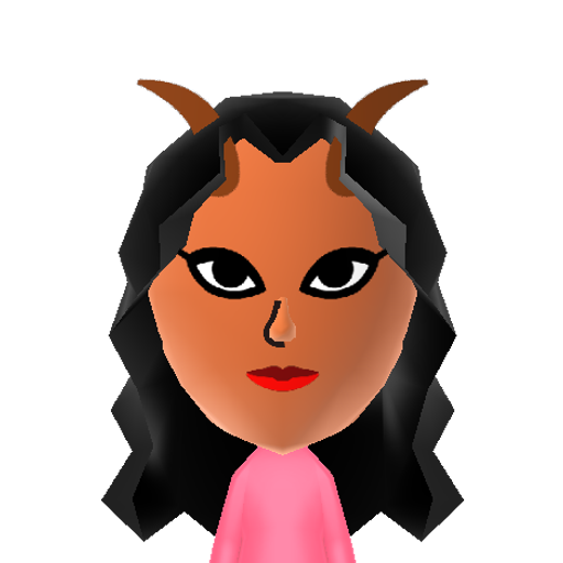 Condense Mii character: From the webcomic "Homestuck".