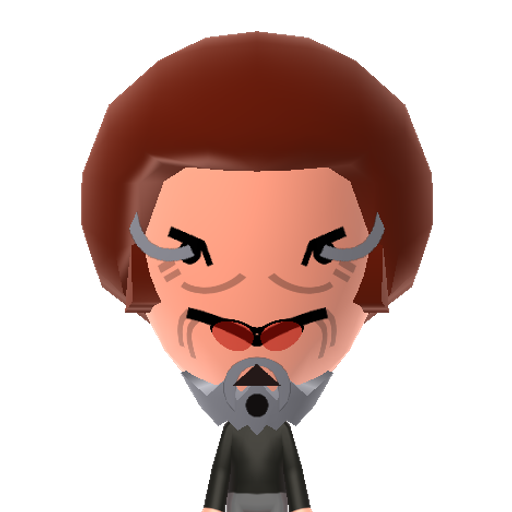 M. Brain Mii character: A final boss from the Metroid video games.
