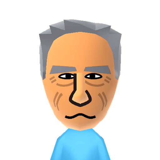 Mel Brooks Mii character: Comedian film maker famous for his comedy and parody films such as "Blazing Saddles", "The Producers", "Young Frankenstein", "Spaceballs", etc.