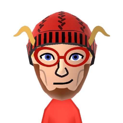 The Flash Mii character: Super fast superhero from DC Comics