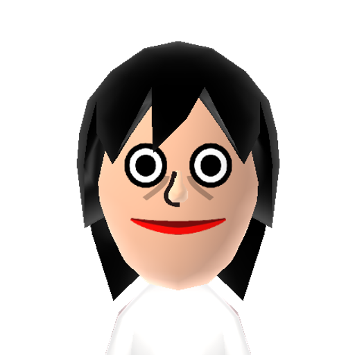 jeff Mii character: Character that originated from a creepypasta story on the Internet.
