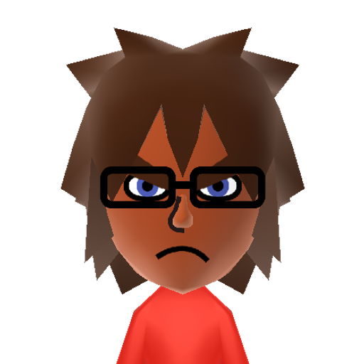blood boil Mii character: These are extracted and derived from the Mii Central Miis from the 3DS Miitopia.