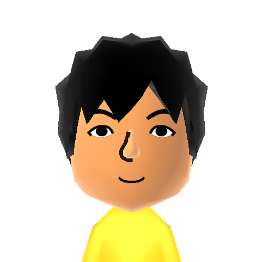 イッキ Mii character: (Source: https://wakyairoiro.blog.jp/archives/871537.html)