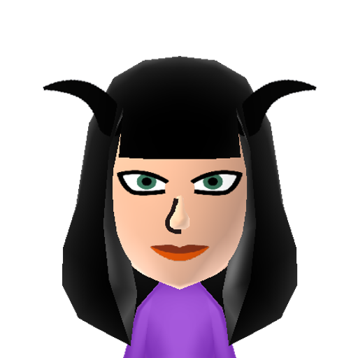 Morrigan Mii character preview