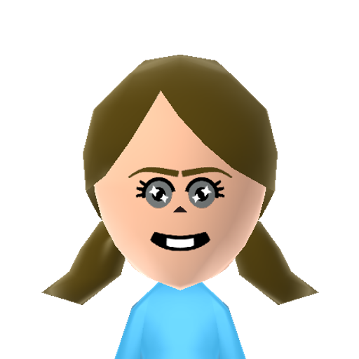 Sophie Mii character: A Guest Mii
