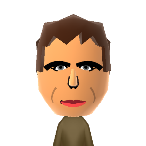 B. Stiller Mii character: Actor, comedian, director, producer and screenwriter who has appeared in such movies as "Night At The Museum", "Meet The Parents" "Tropic Thunder" and "Zoolander".