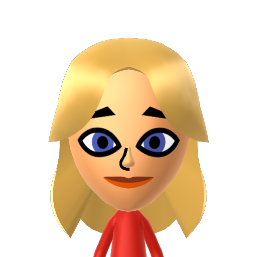 Lindsay Mii character: from Total Drama Miis QR Codes [@michellemagnuson5108]