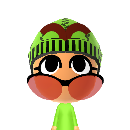 Miru Mii character: The fruit thief in the game "Pac & Pal".