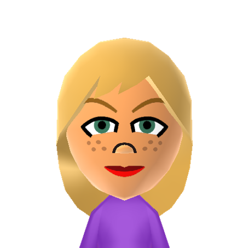 Isabella Mii character preview