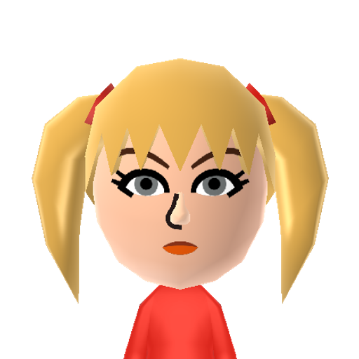 P. Mina Mii character preview