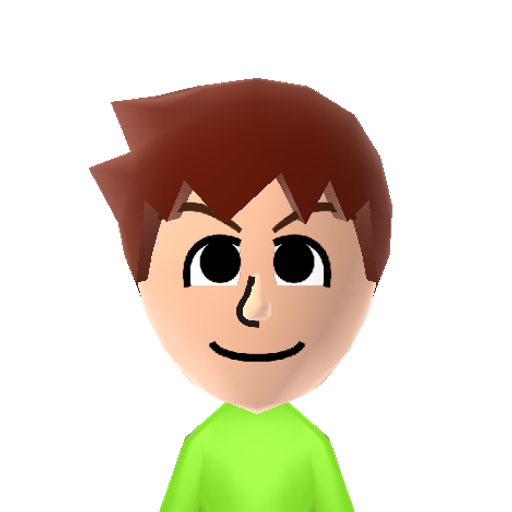 nick Mii character preview