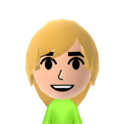 Toon Link Mii character preview