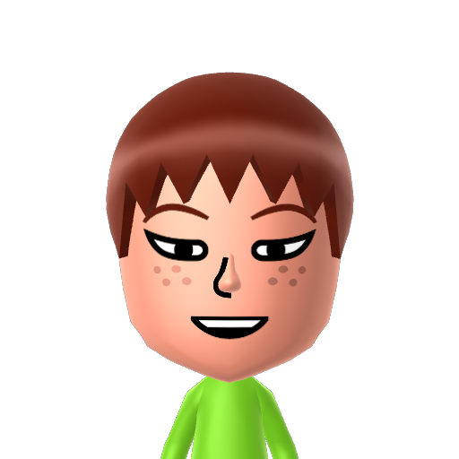 Tommy Mii character preview