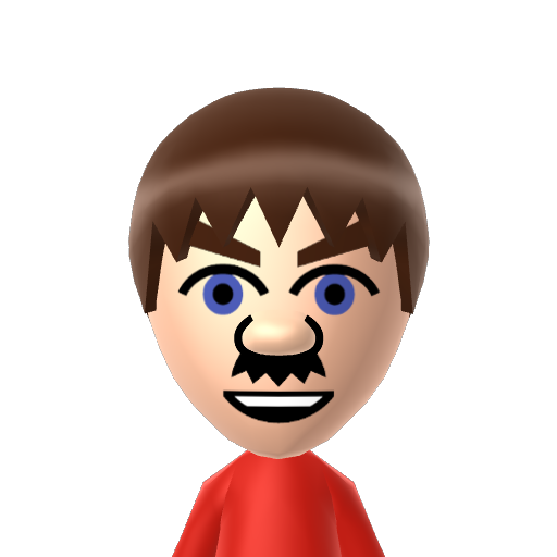 ? Mii character: A Mii uploaded to Check Mii Out Channel (WiiLInk)