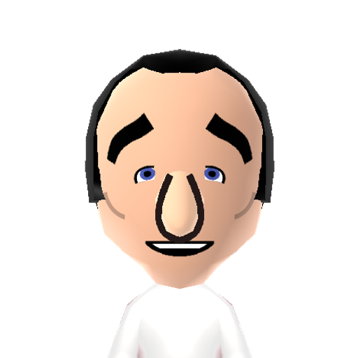 Larry L. Mii character: Lawrence "Larry" Laffer, the lovable silly loser from the "Leisure Suit Larry" saga.