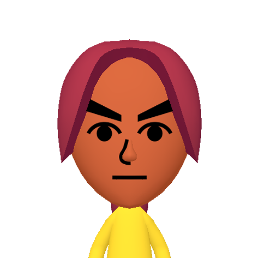 no name Mii character: This Mii is from the Switch SDK as a SampleDB Mii.