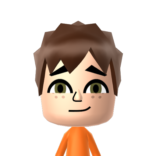 Drew Mii character: from Disventure Camp Contestants as Miis + QR Codes (UPDATED) [@michellemagnuson5108]