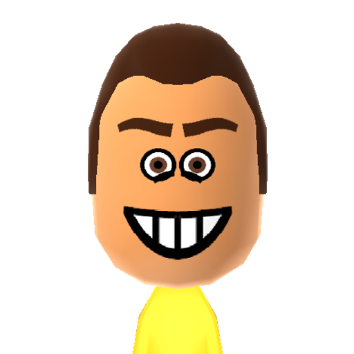 Banana Mii character: A Mii of a meme that people "really, really, really like". It's all yours my friend. :)