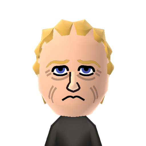 P. Koopa Mii character: Evil character in the Super Mario Bros. movie, played by Dennis Hopper.