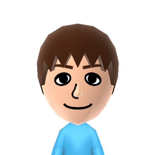 ゆうま Mii character: NNID: yuma753753