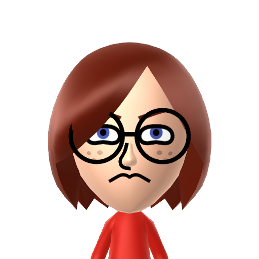 Julia Mii character: NNID: JuliaScrawl