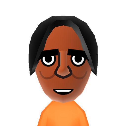 George Mii character: From Wii Sports Resort and Wii Party.