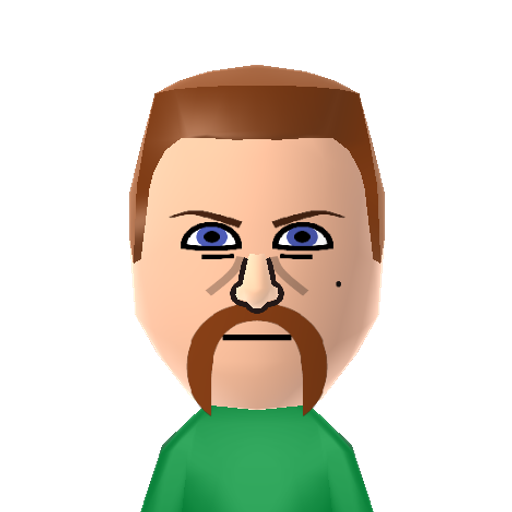 Abraham Mii character preview