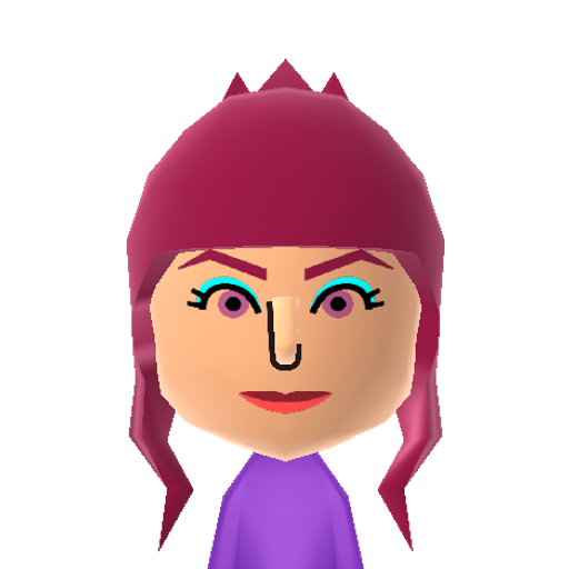 Megara Mii character: Megara "Meg" is in debt to Hades in the 1997 Disney film Hercules.