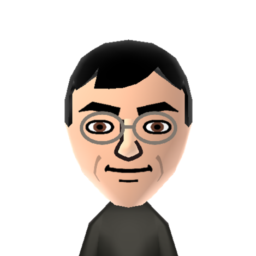 Bob Saget Mii character: Most famous as Danny Tanner from "Full House" and his raunchy comedy act.