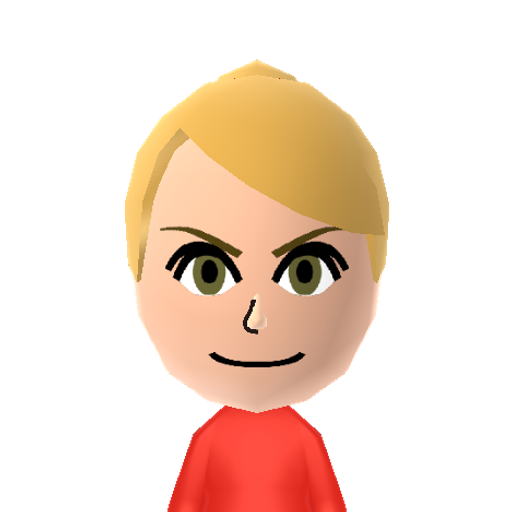 Viridi Mii character preview