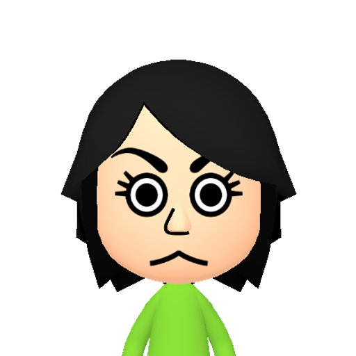 怄怅怆怊怍怏怙怛怡怦 Mii character: This Mii is from the Switch SDK as a SampleDB Mii.