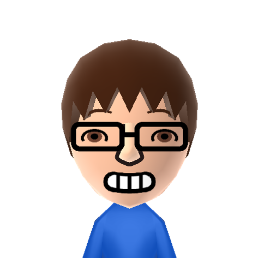 Aidin Mii character: NNID: Aidinjk09