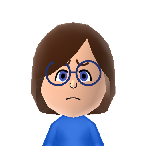 Sadness Mii character: One of the emotions from the new Disney-Pixar "Inside Out"