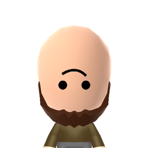 UpsideDown Mii character preview