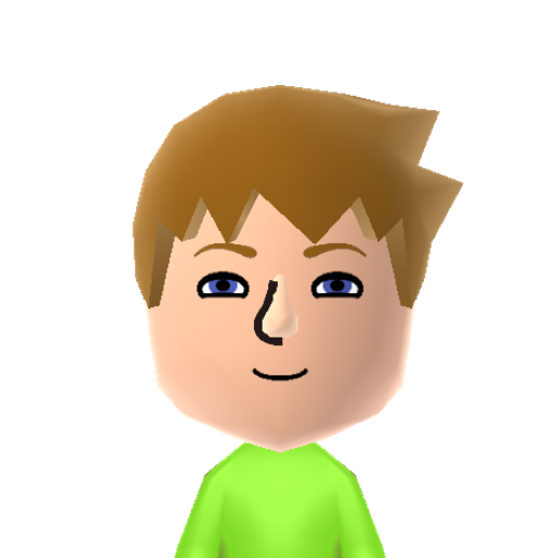 Wee Lad Mii character preview