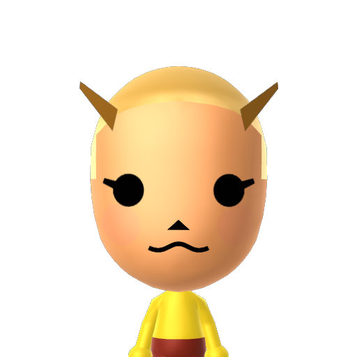 ? Mii character: A Mii uploaded to Check Mii Out Channel (WiiLInk)